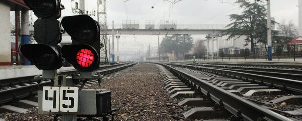 Железнодорожные пути Железнодорожные пути - Sputnik Беларусь