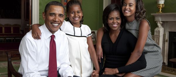 Семья президента США Барака Обамы Семья президента США Барака Обамы - Sputnik Беларусь