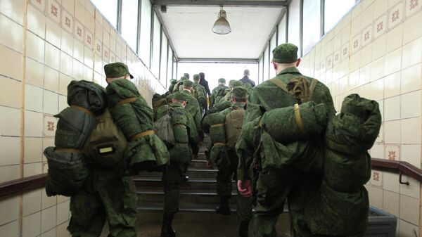 Отправка новобранцев в армию - Sputnik Беларусь