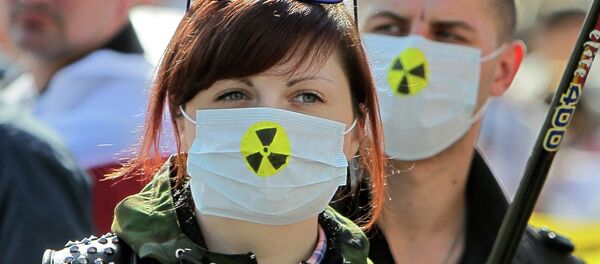 Шествие белорусской оппозиции, посвященное годовщине аварии на Чернобыльской АЭС - Sputnik Беларусь