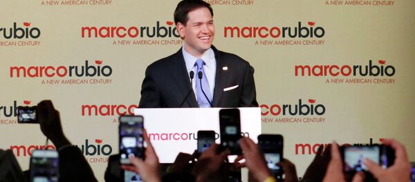 Американский сенатор Марко Рубио объявляет свою заявку на участие в президентских выборах от республиканской партии - Sputnik Беларусь