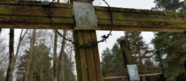 Кресты на месте уничтожения жертв политических репрессий в урочище Куропаты - Sputnik Беларусь