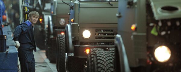 Автомобильный завод ОАО КАМАЗ Автомобильный завод ОАО КАМАЗ - Sputnik Беларусь