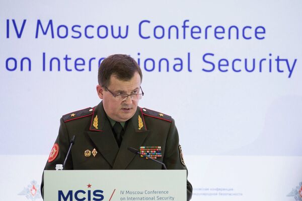 Министр обороны Республики Беларусь генерал-майор Андрей Равков - Sputnik Беларусь