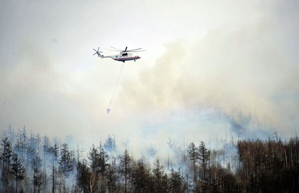Лесные пожары в Забайкальском крае - Sputnik Беларусь
