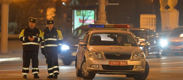 Сотрудники УГАИ ГУВД Мингорисполкома - Sputnik Беларусь