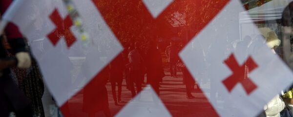 Флаг Грузии, архивное фото - Sputnik Беларусь
