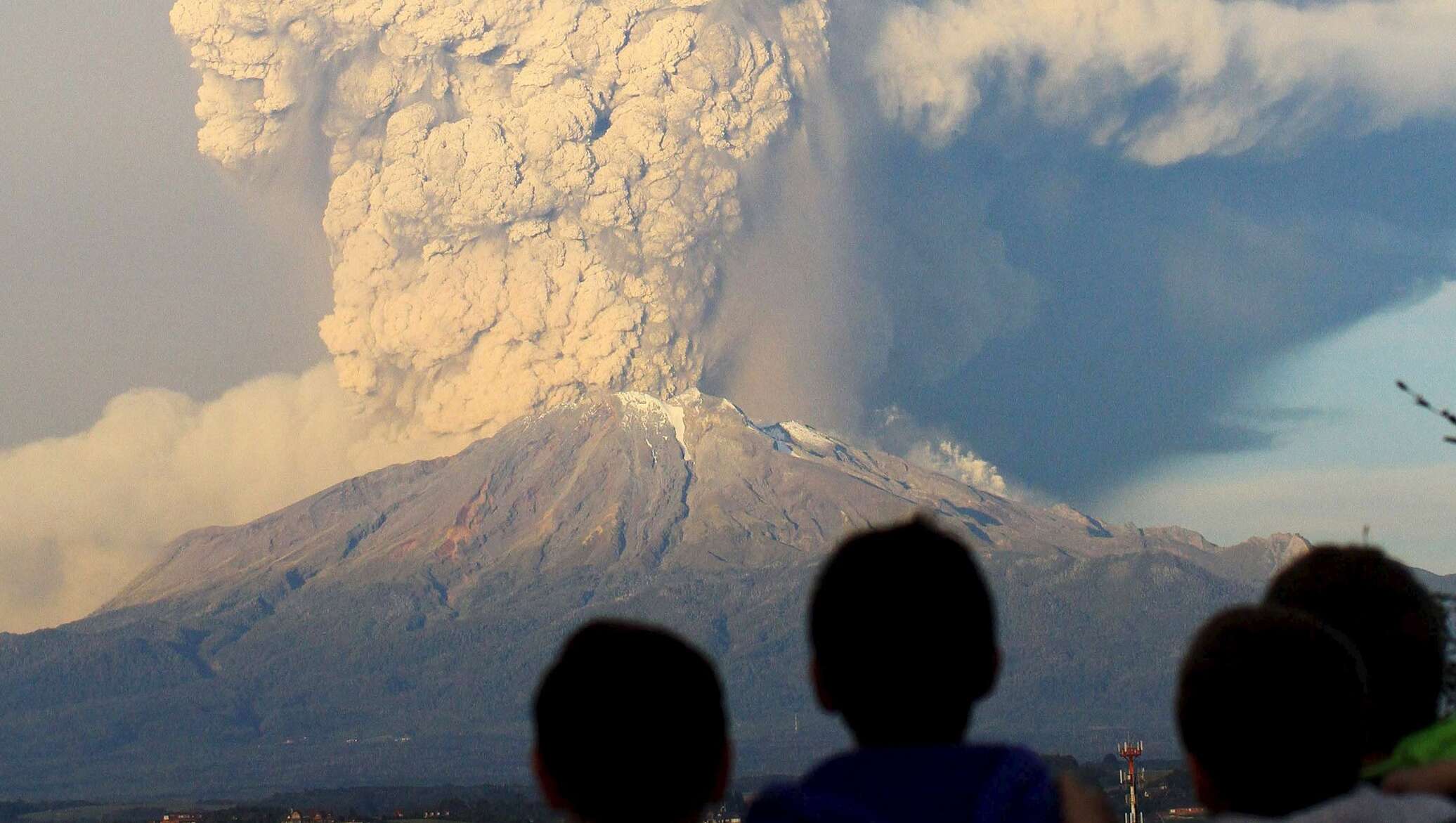 извержение вулкана кальбуко в чили