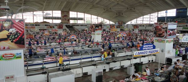 Комаровский рынок в Минске Комаровский рынок в Минске - Sputnik Беларусь