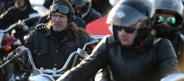 Байкеры мотоклуба Ночные волки - Sputnik Беларусь