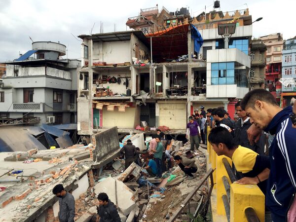 Последствия землетрясения в Катманду, Непал - Sputnik Беларусь