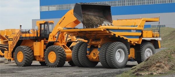 Беспилотный самосвал БелАЗ - Sputnik Беларусь