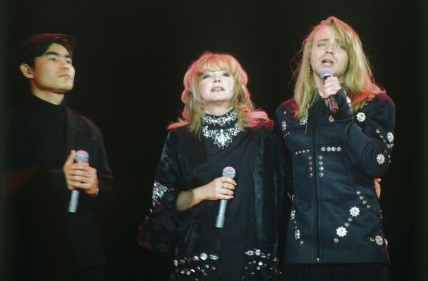 Батырхан Шукенов, Алла Пугачева, Владимир Пресняков - Sputnik Беларусь