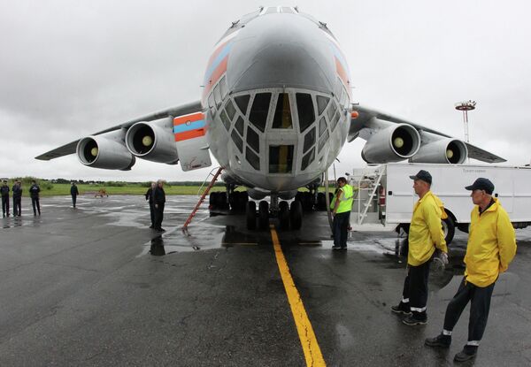 Самолет Ил-76 авиации МЧС России - Sputnik Беларусь