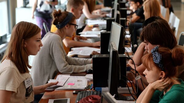 Подача документов на ЦТ - Sputnik Беларусь