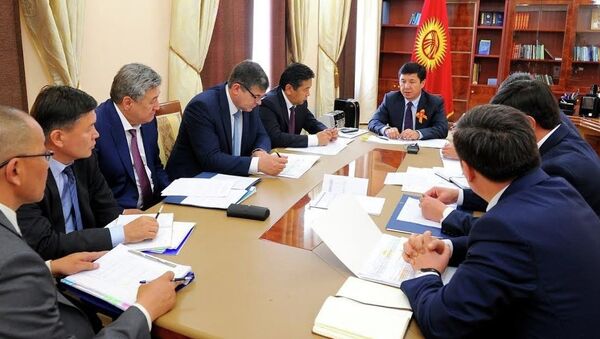 Заседание кабинета министров Кыргызстана - Sputnik Беларусь