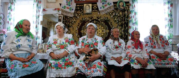 Жители деревни Погост Гомельской области готовятся к народному празднику Юрье - Sputnik Беларусь