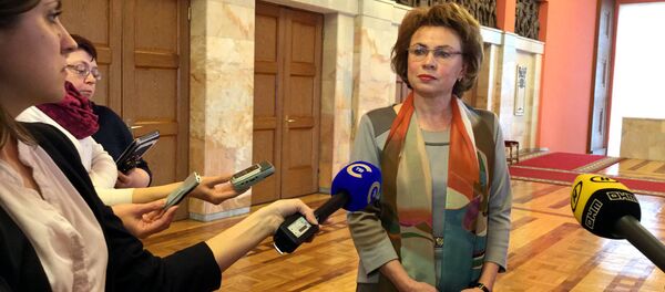 Министр труда и социальной защиты населения Марианна Щеткина - Sputnik Беларусь