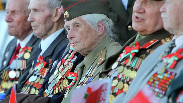 Ветераны Великой Отечественной войны в Минске, архивное фото - Sputnik Беларусь