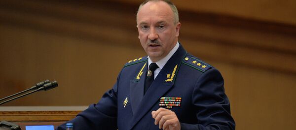 Генеральный прокурор Беларуси Александр Конюк в парламенте - Sputnik Беларусь