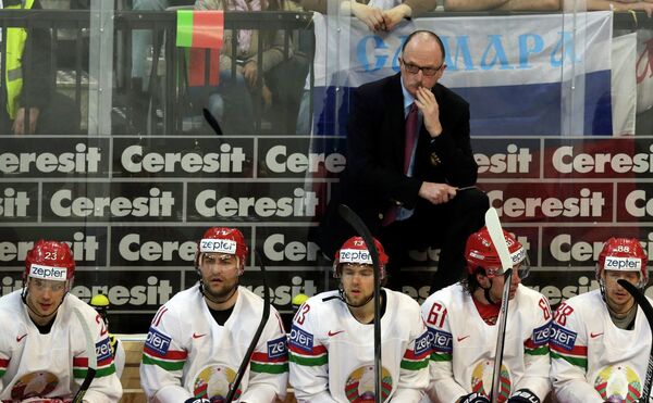 Главный тренер сборной Беларуси по хоккею Дэйв Льюис  - Sputnik Беларусь