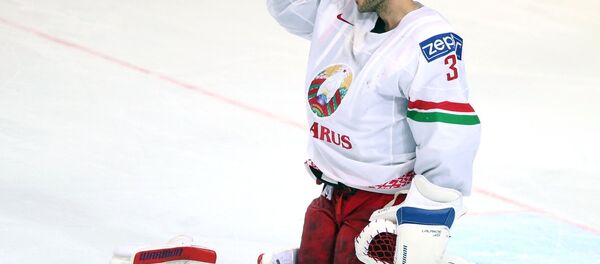 Гокипер сборной Беларуси по хоккею Кевин Лаланд - Sputnik Беларусь