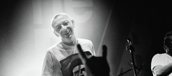 Александр Куллинкович, лидер группы Neuro Dubel - Sputnik Беларусь