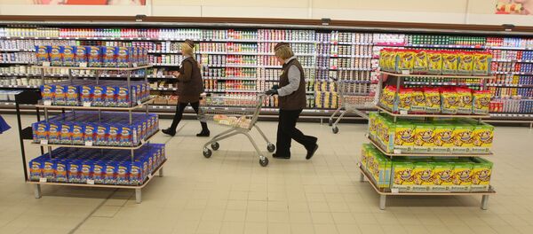 Торговый зал сети Евроопт - Sputnik Беларусь