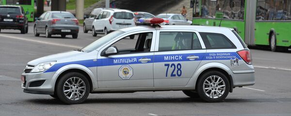 Аўтамабіль УДАІ ГУУС Мінгарвыканкама - Sputnik Беларусь