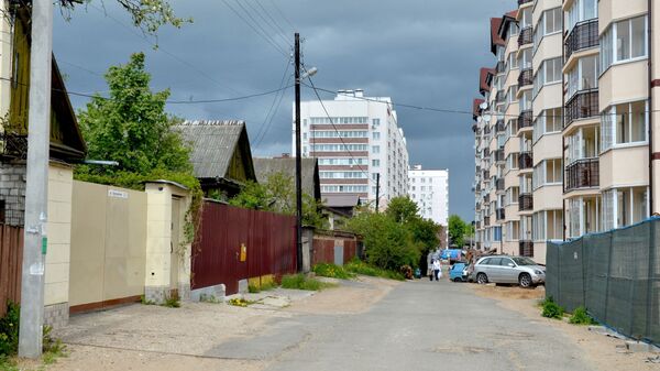 Частный сектор на ул. Урожайной, архивное фото - Sputnik Беларусь