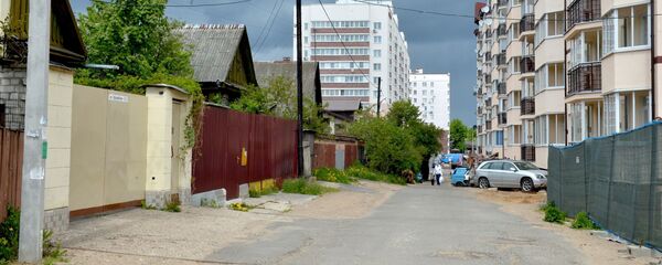 Частный сектор на ул. Урожайной Частный сектор на ул. Урожайной - Sputnik Беларусь