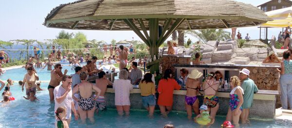 Бар в аквапарке Анталии - Sputnik Беларусь