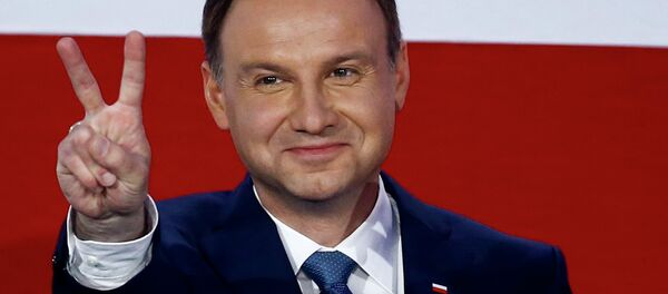 Новый президент Польши Анджей Дуда - Sputnik Беларусь