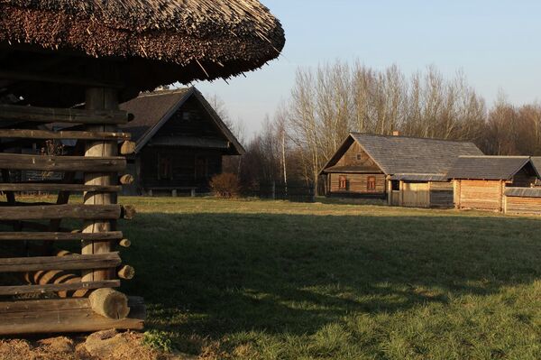 На территории Белорусского государственного музея народной архитектуры и быта в Строчицах - Sputnik Беларусь