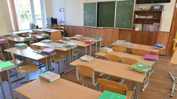 Учебный класс гимназии №12 Минска, архивное фото - Sputnik Беларусь