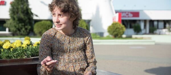 Даша Кадамская, прадстаўніца пост-барду Даша Кадамская, прадстаўніца пост-барду - Sputnik Беларусь