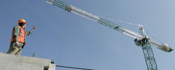 Стройка, архивное фото - Sputnik Беларусь