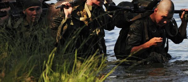 Военнослужащие разведывательного подразделения - Sputnik Беларусь