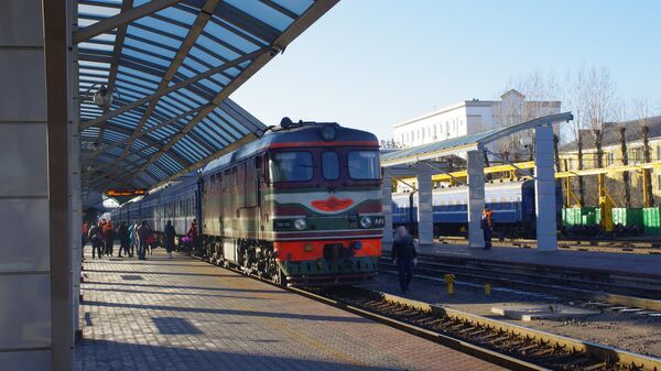 Поезд Минск - Витебск - Sputnik Беларусь