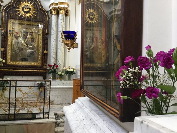 В Свято-Духовом кафедральном соборе В Свято-Духовом кафедральном соборе - Sputnik Беларусь