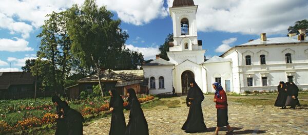Спасо-Ефросиньевский женский монастырь Спасо-Ефросиньевский женский монастырь - Sputnik Беларусь