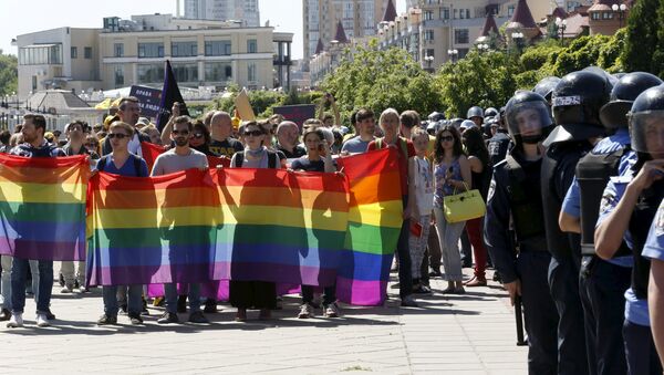 Гей-парад в Киеве - Sputnik Беларусь