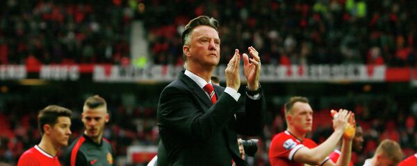 Главный тренер ФК Манчестер Юнайтед Луи ван Гал - Sputnik Беларусь