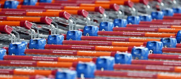 Тележки в магазине - Sputnik Беларусь
