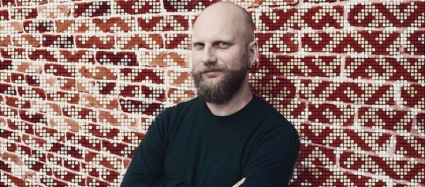 Адзін з арганізатараў фестываля Купальскае кола-2015 Алесь Таболіч - Sputnik Беларусь