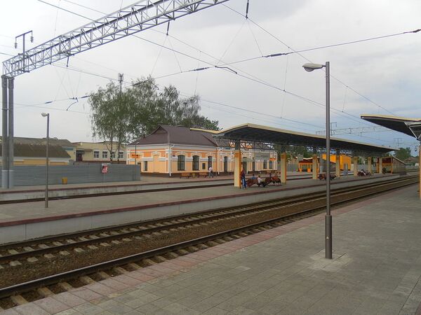 Железнодорожный вокзал в Руденске - Sputnik Беларусь