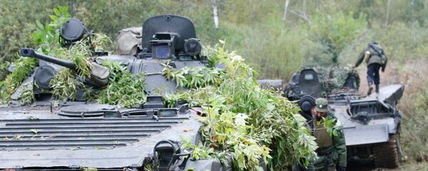 Расійска-беларускія вучэнні Шчыт Саюза Расійска-беларускія вучэнні Шчыт Саюза - Sputnik Беларусь