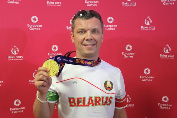 Обладатель золотой медали первых Европейских игр Виталий Бубнович - Sputnik Беларусь