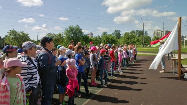 Дети в школьном лагере Минска - Sputnik Беларусь