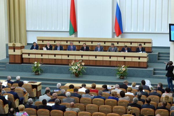 Сессия Парламентского собрания СГ Беларуси и России - Sputnik Беларусь